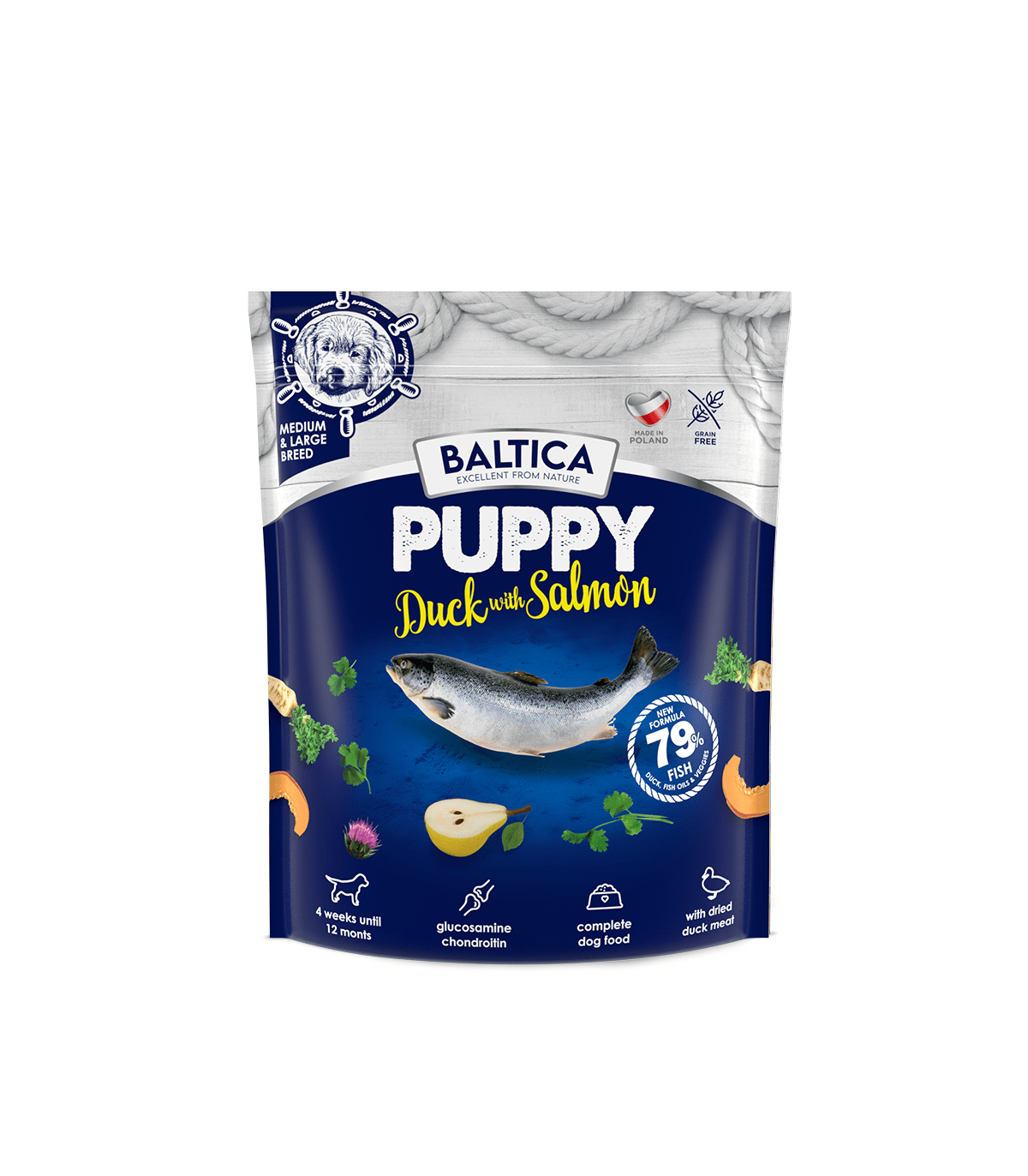 BALTICA Karma PUPPY&JUNIOR dla szczeniąt rasa duża