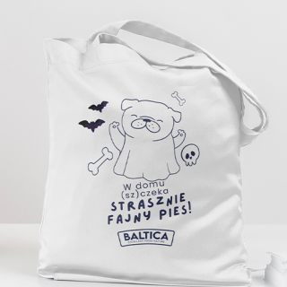 BALTICA bawełniana torba Halloween z pieskiem