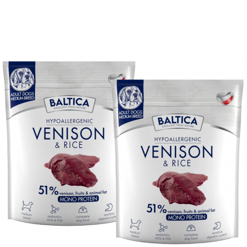 copy of Baltica Adult Venison&Rice M 1kg