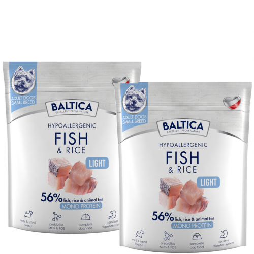 copy of Baltica Adult Fish&Rice Light S 1kg