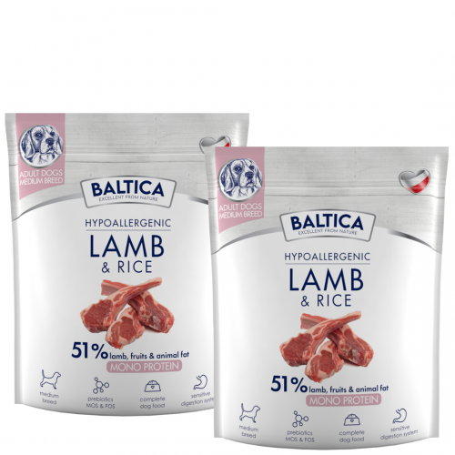 copy of Baltica Adult Lamb&Rice M 1kg