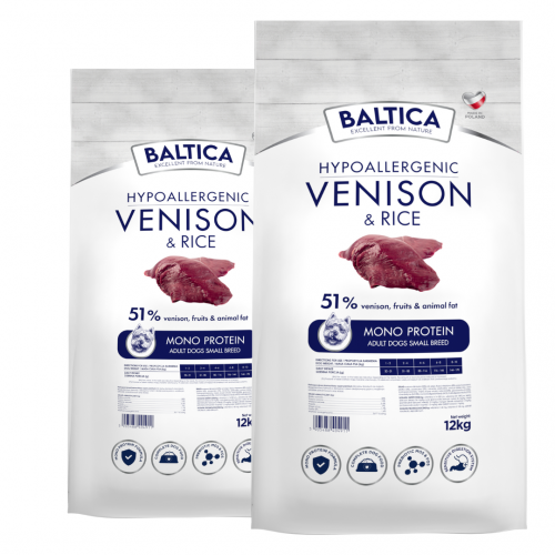 copy of Baltica Adult Venison&Rice S 12kg