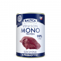 Wet food Mono venison with prebiotics 400g