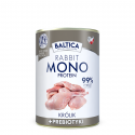 Wet food Mono rabbit with prebiotics 400g