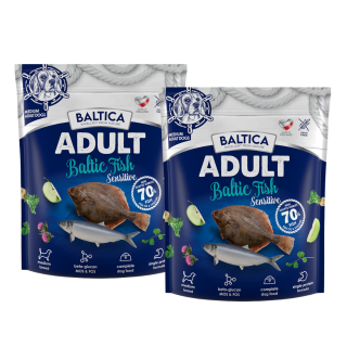 2 x 1kg Karma z rybami bałtyckimi dla średnich ras