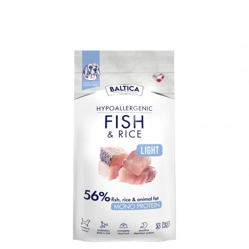 copy of Baltica Adult Fish&Rice Light M 1kg