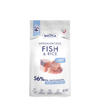 Ryba z ryżem (Light) dla ras małych i miniaturowych karma 3kg - Baltica Nutraceutic