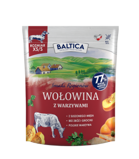 BALTICA SMAKI REGIONÓW Wołowina z warzywami XS/S