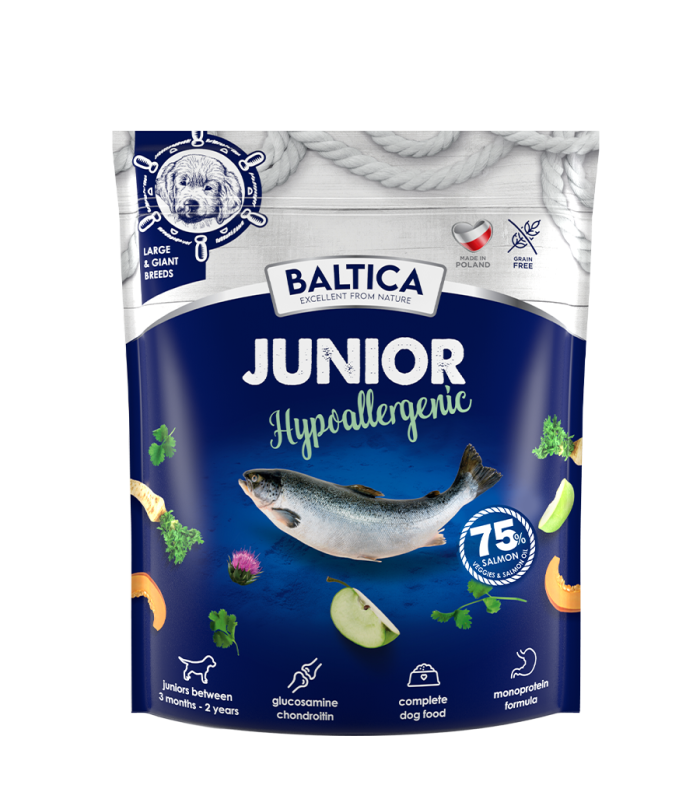 copy of BALTICA Salmon Hypoallergenic Junior large/giant breed 1kg