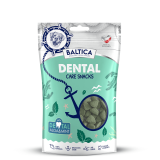 PL - BALTICA przysmaki Dental dla psa z algą i miętą 100g