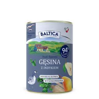 PL - Karma mokra Gęsina z indykiem 400g