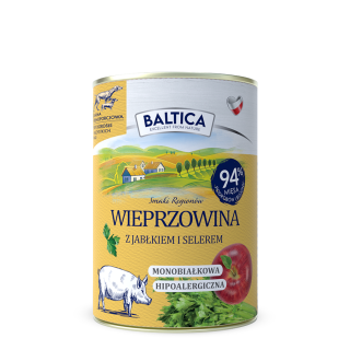 PL - Karma mokra Wieprzowina z jabłkiem 400g