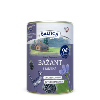 PL -  Karma mokra bażant z sarniną 400g