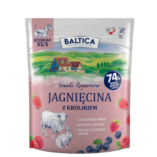 PL - Baltica Jagnięcina z królikiem dla ras małych i miniaturowych 1kg