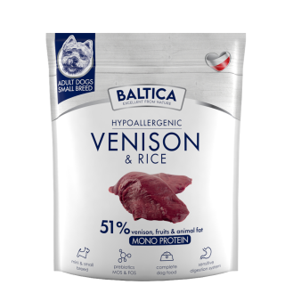 PL - Karma z dziczyzną i ryżem dla małych ras 1kg
