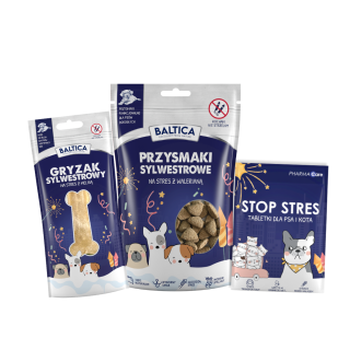 Zestaw sylwestrowy dla psa