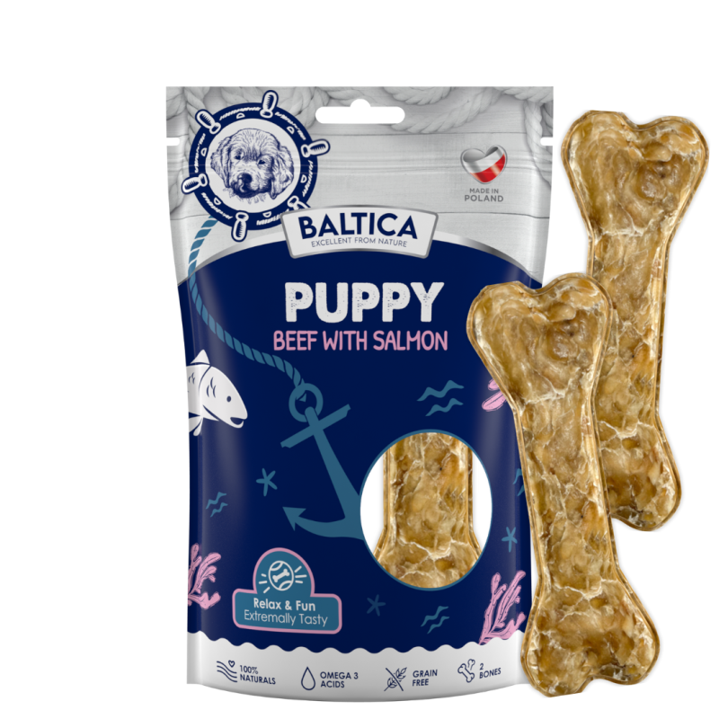 Kość gryzak dla szczeniąt na ząbkowanie!