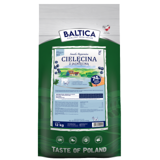 Baltica Cielęcina z jagnięciną XS/S 12kg