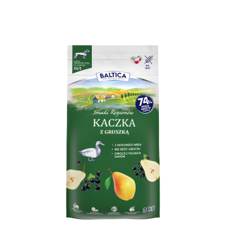 BALTICA Polska karma z kaczką i gruszką 3kg