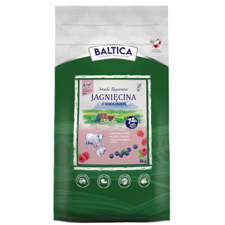 Jagnięcina z królikiem dla ras średnich i dużych karma 9kg - Baltica Smaki Regionów