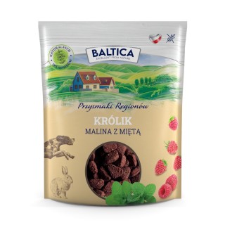 Przysmaki treningowe Królik z maliną i miętą 600g