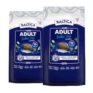 2 x 12kg Karma z rybami bałtyckimi dla dużych ras