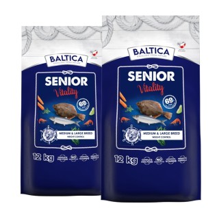 2 x 12kg BALTICA Senior Vitality karma dla seniora duże rasy
