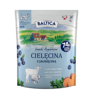 Baltica Cielęcina z jagnięciną XS/S 1kg