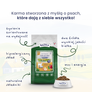 2x Cielęcina z wieprzowiną dla ras małych i miniaturowych karma 1kg - Baltica Smaki Regionów