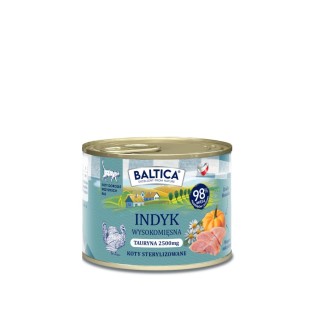 Karma mokra dla kota z indykiem 400g - Baltica Smaki Regionów