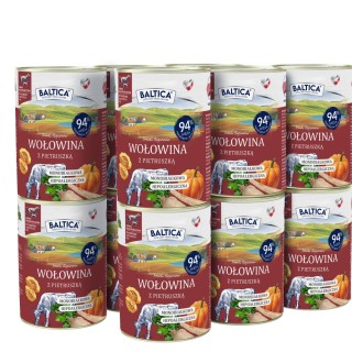 12 x 400g Karma mokra wołowina z pietruszką 400g