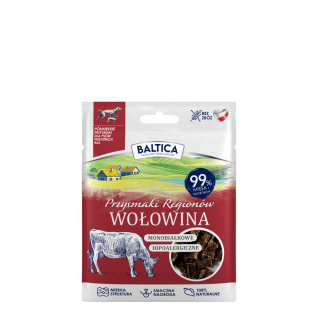 Półmiękkie przysmaki dla psów z wołowiny 30g