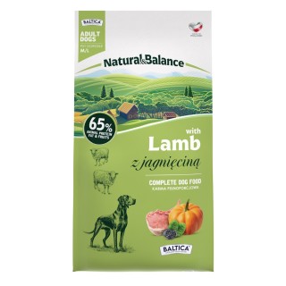 Jagnięcina dla ras średnich i dużych karma 9kg - Baltica Natural & Balance Jagnięcina dla ras średnich i dużych karma 9kg - Baltica Natural & Balance
