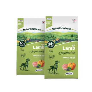 2x Jagnięcina dla ras średnich i dużych karma 9kg - Baltica Natural & Balance
