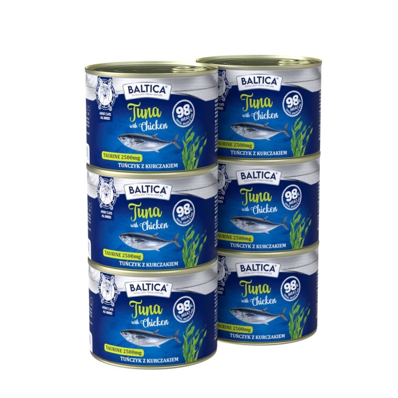 Karma mokra Tuńczyk z kurczakiem 185g - Baltica Excellent