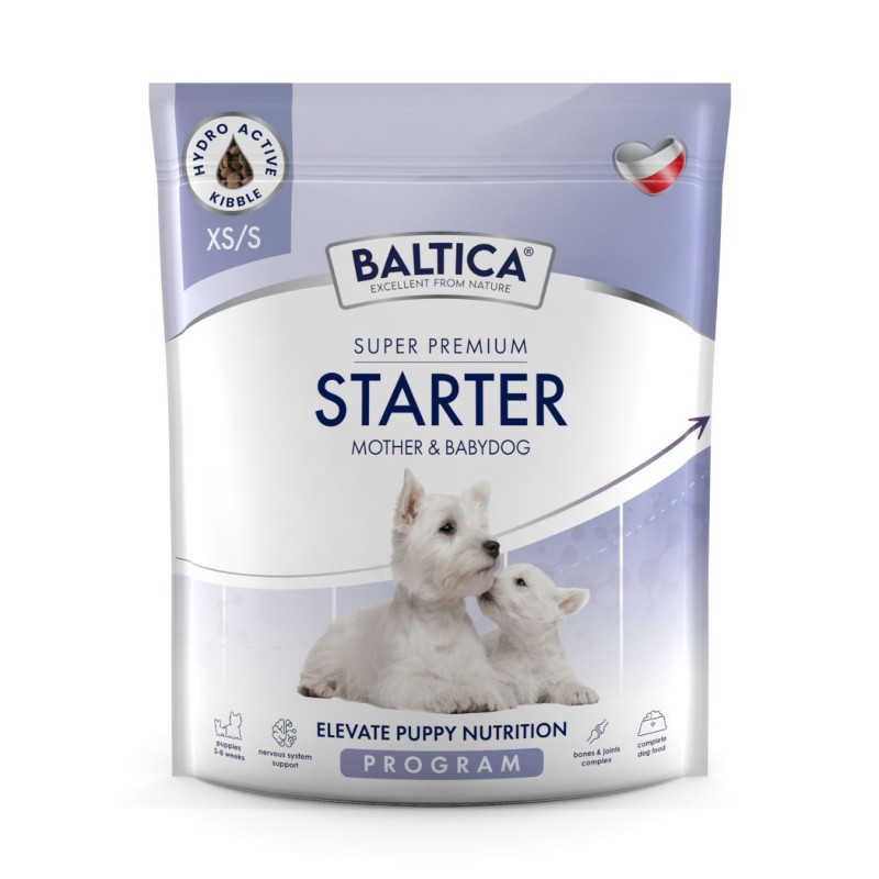 Starter dla szczeniąt i matek karmiących ras małych i miniaturowych karma 1kg - Baltica Breeding Expert