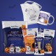 Halloweenowy zestaw grzecznego psiaka + kubek ceramiczny + strasznie fajna torba