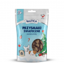 Wołowina dla ras średnich i dużych karma 3kg - Baltica Natural & Balance + Przysmaki świąteczne 100g