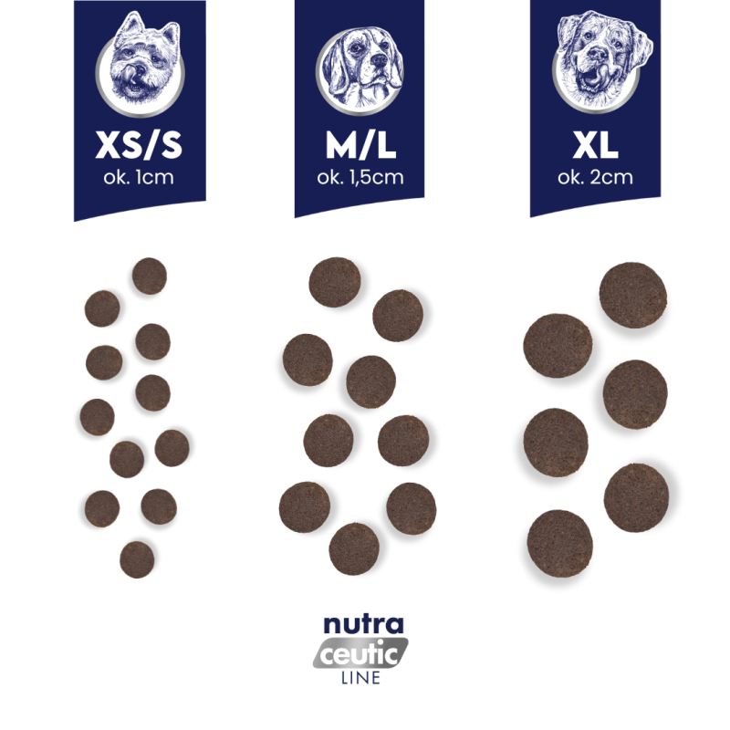 Dziczyzna z ryżem dla ras małych i miniaturowych karma 3kg - Baltica Nutraceutic + karma mokra dla psa 400g