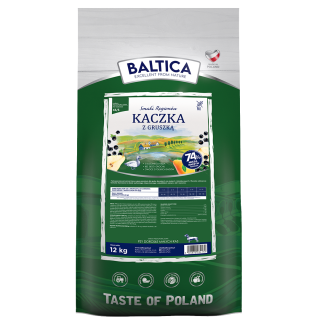 2x Kaczka z gruszką dla ras małych i miniaturowych karma 12kg - Baltica Smaki Regionów