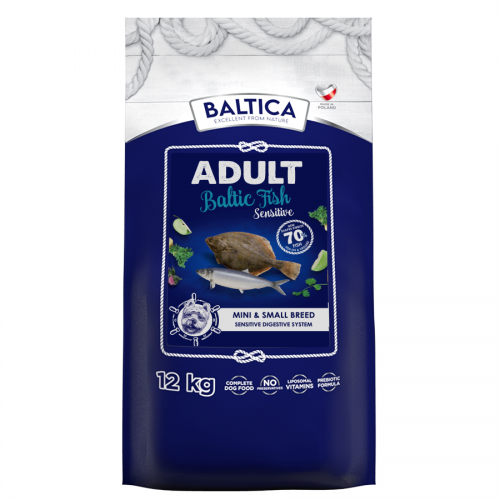 2x Ryby bałtyckie dla ras małych i miniaturowych karma 12kg - Baltica Excellent