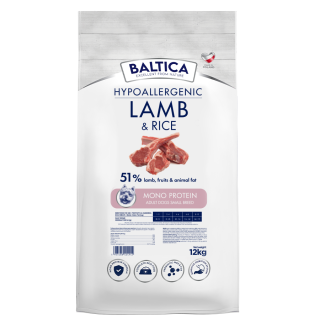 2x Jagnięcina z ryżem dla ras małych i miniaturowych karma 12kg - Baltica Nutraceutic