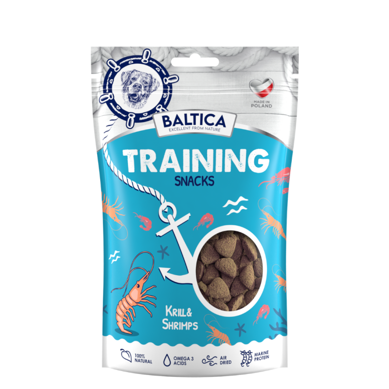 BALTICA przysmaki treningowe z krylem i krewetką 100g