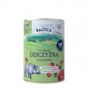 12x Karma mokra dziczyzna z żurawiną dla psa 400g - Baltica Smaki Regionów