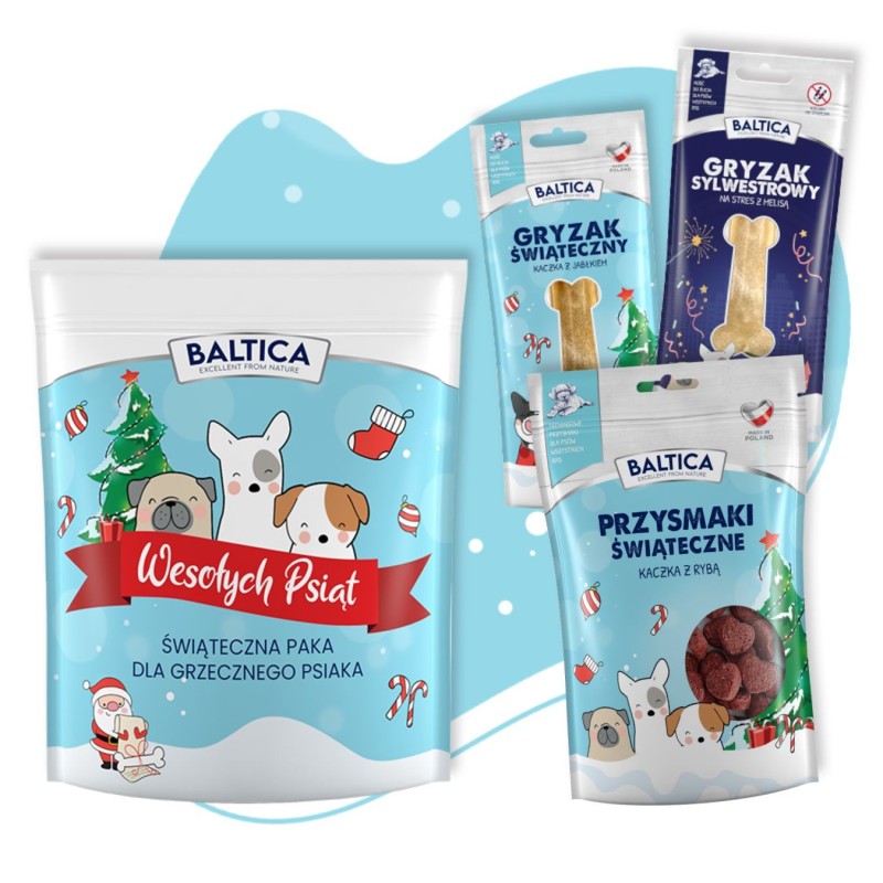 Świąteczny zestaw dla psiaka