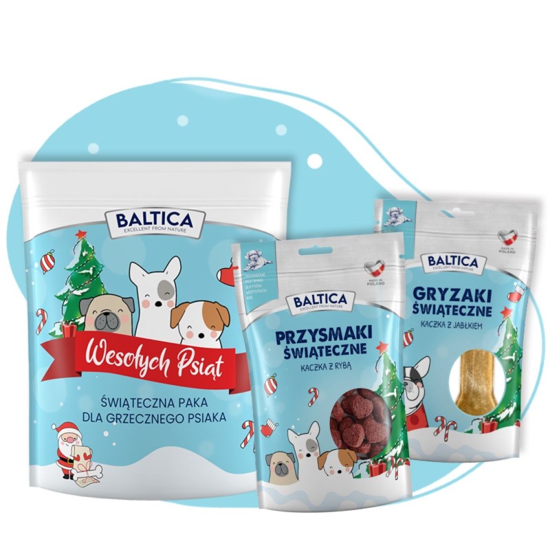 Zestaw świąteczny dla psiaka