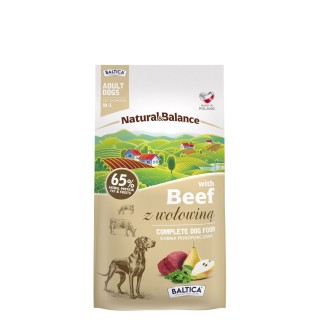 PL - Wołowina dla ras średnich i dużych karma 3kg - Baltica Natural & Balance
