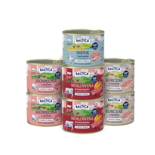 Zestaw 7x 185g karma dla kotów dorosłych