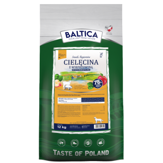 Cielęcina z wieprzowiną dla ras olbrzymich karma 12kg - Baltica Smaki Regionów