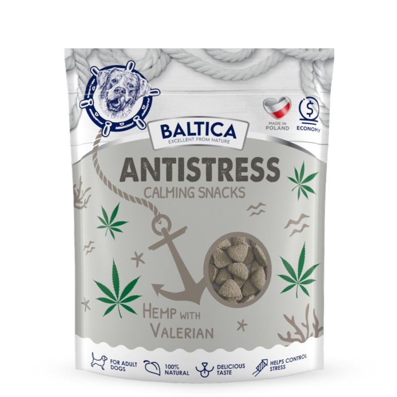 Przysmaki na stres dla psa z konopią | BALTICA Polska Marka